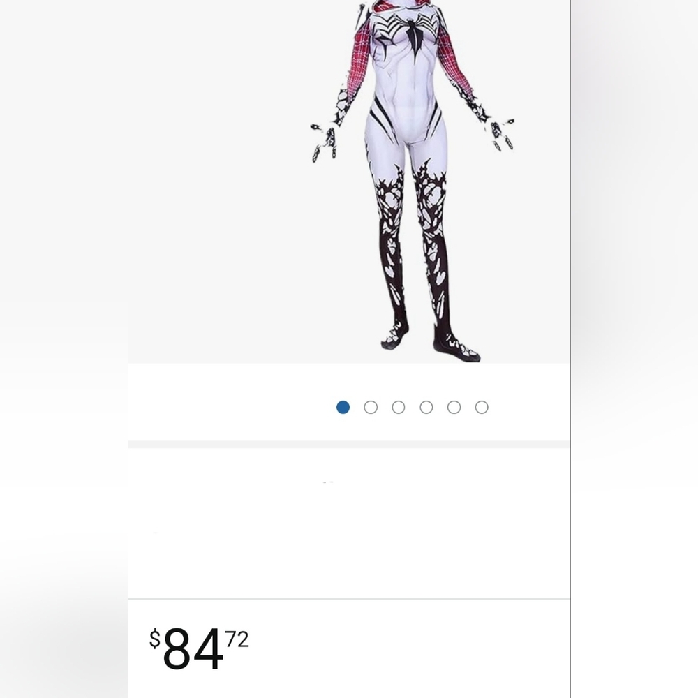 Gwen Stacy SpiderGwen Costume NO MASK - Picture 3 of 8